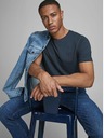 Jack & Jones Тъмносиня основна тениска Jack & Jones Organic