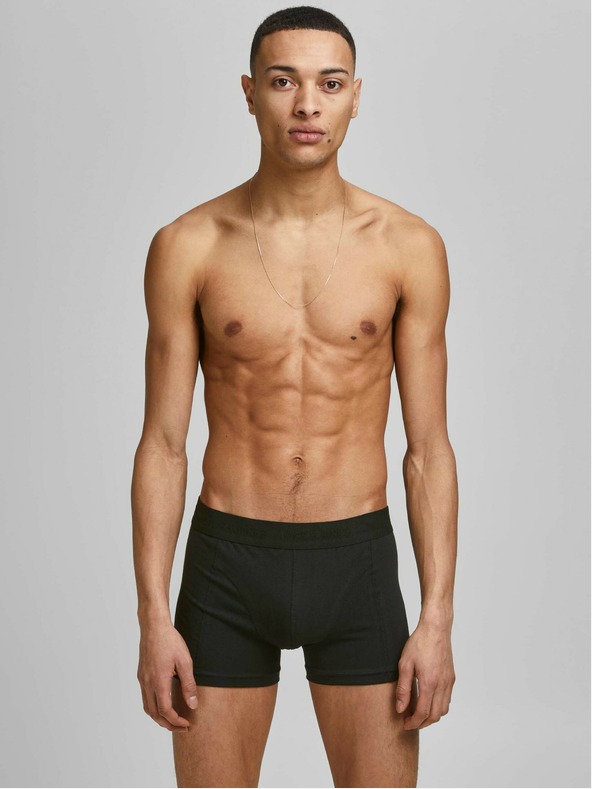 Jack & Jones Комплект от три черни боксерки Jack & Jones