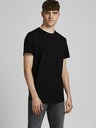 Jack & Jones Черна основна тениска Jack & Jones Basher