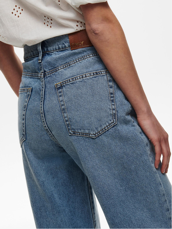 ONLY Сини дамски дънки с широки крачоли ONLY Hope