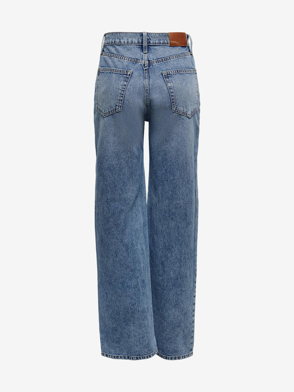 ONLY Сини дамски дънки с широки крачоли ONLY Hope