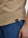 ONLY & SONS Бежова мъжка раирана основна тениска ONLY & SONS Benne
