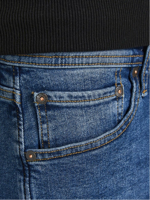 Jack & Jones Сини прилепнали дънки Jack & Jones Glenn