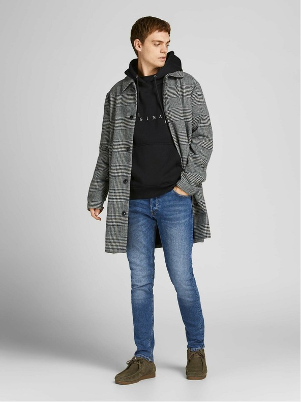 Jack & Jones Сини прилепнали дънки Jack & Jones Glenn