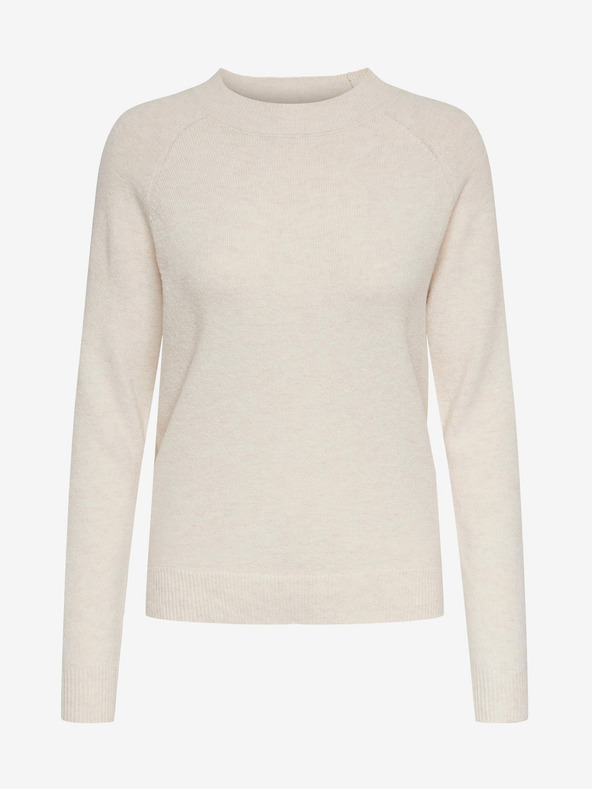 ONLY Кремав основен пуловер ONLY Rica