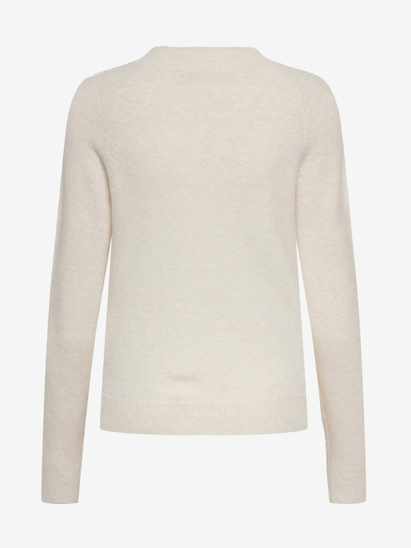 ONLY Кремав основен пуловер ONLY Rica