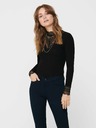 ONLY Черен топ с дантела ONLY Tilde