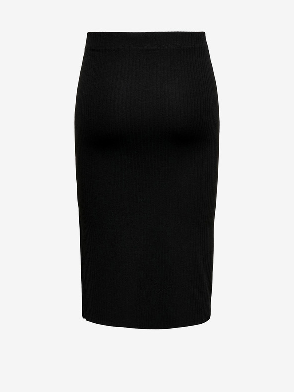 ONLY Черна дамска пола без ръкави с ребра ONLY Emma