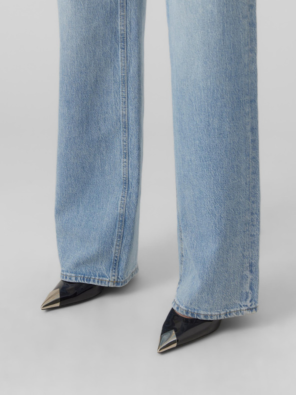 Vero Moda Светлосини дамски дънки с широка кройка VERO MODA Tessa