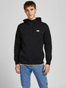 Jack & Jones Черна мъжка суичър с цип Jack & Jones Air