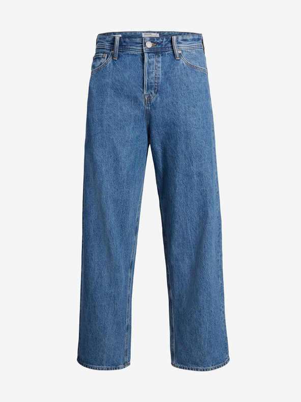 Jack & Jones Сини мъжки дънки Jack & Jones Alex с широки крачоли