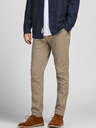 Jack & Jones Мъжки панталони чино Jack & Jones Marco Beige