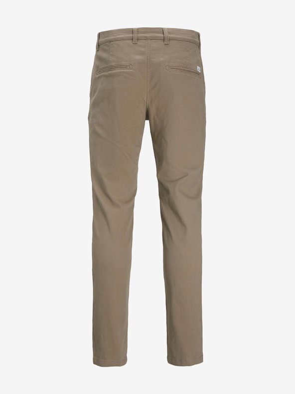 Jack & Jones Мъжки панталони чино Jack & Jones Marco Beige