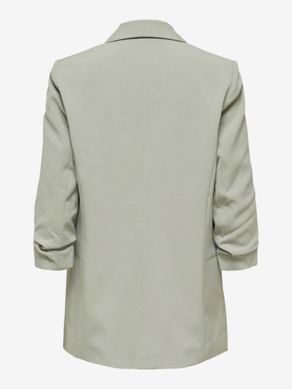 ONLY Светлозелен дамски блейзър с три четвърти ръкав ONLY Elly