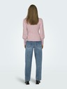 ONLY Светлорозов дамски пуловер ONLY Katia