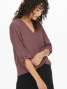 Jacqueline de Yong JDY Divya Тъмнорозова дамска блуза