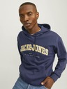 Jack & Jones Тъмносин мъжки суитшърт с качулка Jack & Jones Caleb