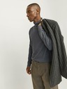 Jack & Jones Тъмносив мъжки пуловер Jack & Jones Basic