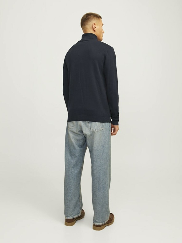 Jack & Jones Тъмно синьо Мъжки Jack & Jones Basic Turtleneck