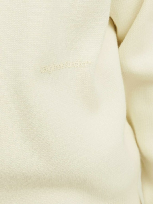 Jack & Jones Крем Мъжки пуловер Jack & Jones Vester