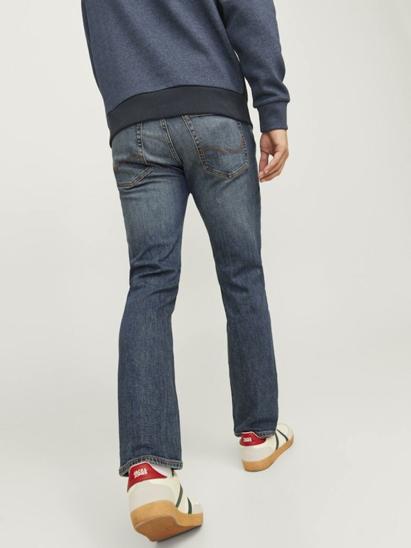 Jack & Jones Тъмносини мъжки дънки с права кройка Jack & Jones Clark