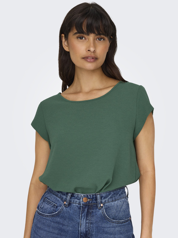 ONLY Зелена дамска блуза ONLY Vic