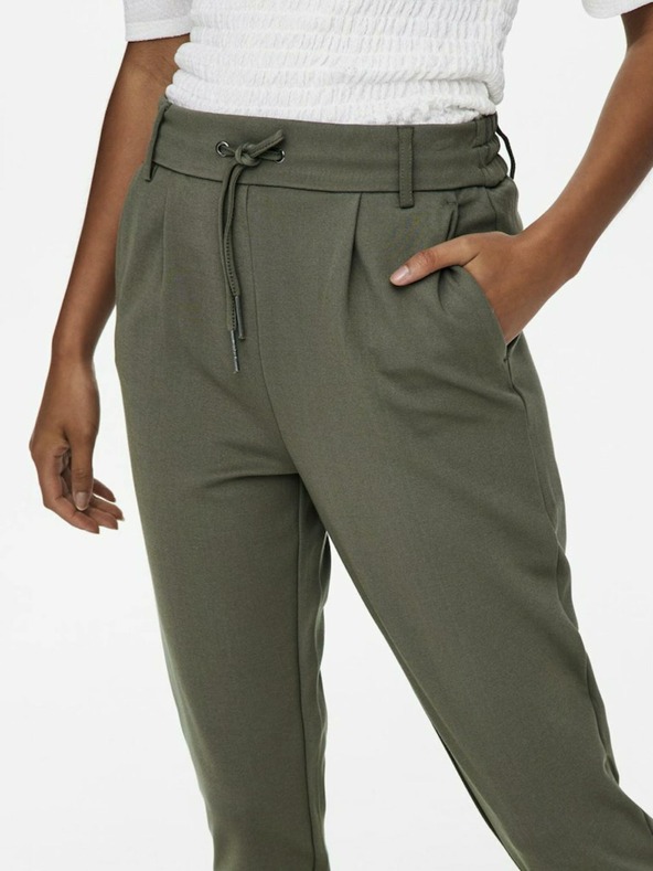 ONLY Каки дамски панталон САМО Poptrash