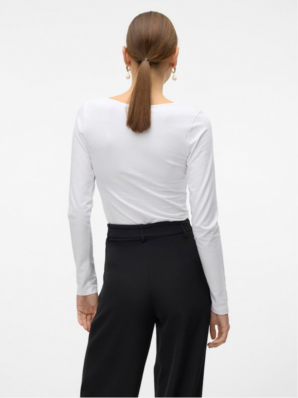 Vero Moda Бяла дамска тениска Vero Moda Lulu