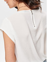 ONLY Кремава блуза с цип отзад ONLY Vic
