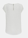 ONLY Кремава блуза с цип отзад ONLY Vic