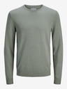 Jack & Jones Зелен мъжки пуловер Jack & Jones Emil