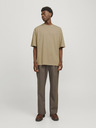 Jack & Jones Кафява мъжка риза Jack & Jones Charge