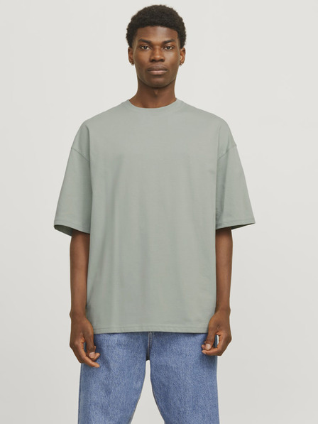 Jack & Jones Светлозелена мъжка риза Jack & Jones Charge