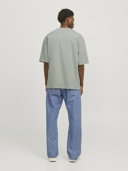 Jack & Jones Светлозелена мъжка риза Jack & Jones Charge