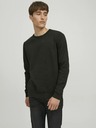 Jack & Jones Тъмнозелен мъжки пуловер Jack & Jones