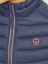 Jack & Jones Тъмносиня мъжка ватирана жилетка Jack & Jones