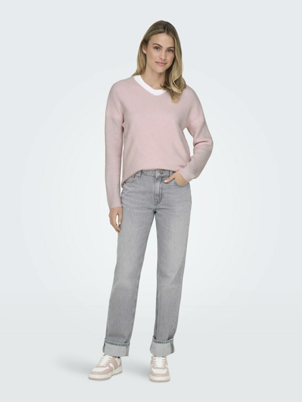 ONLY Розов дамски пуловер Camilla ONLY