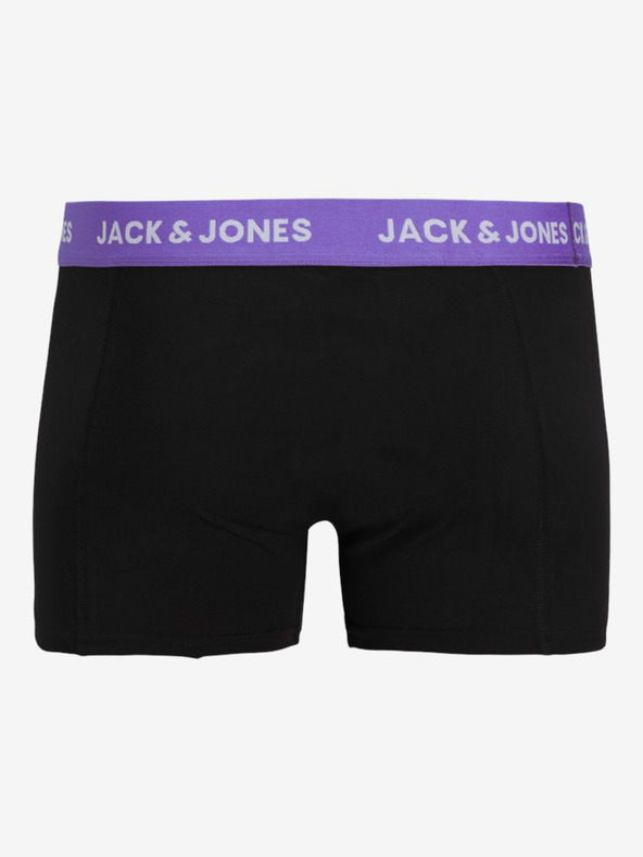 Jack & Jones Комплект от три черни мъжки боксерки Jack & Jones