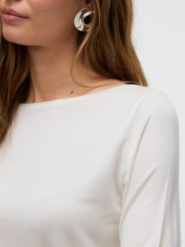 AWARE by VERO MODA Бяла дамска тениска AWARE by VERO MODA Fiona