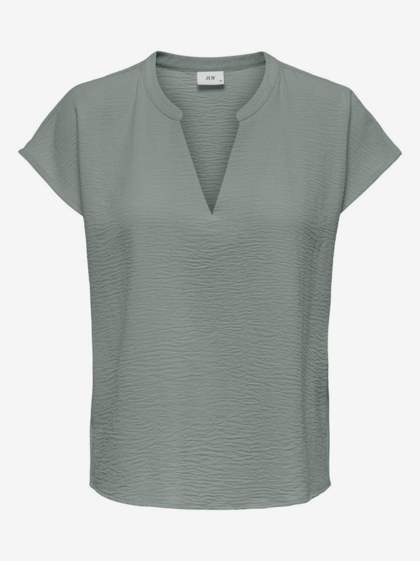 Jacqueline de Yong Зелена дамска блуза с лъвче JDY