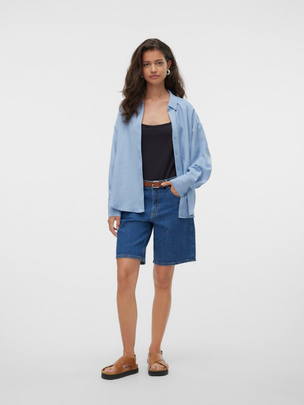 Vero Moda Светлосиня дамска риза Vero Moda Melaney