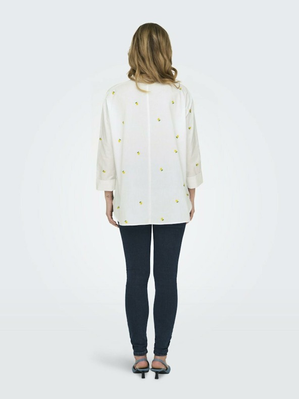 ONLY Бяла дамска риза ONLY New Lina