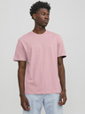 Jack & Jones Розова мъжка тениска Jack & Jones Star