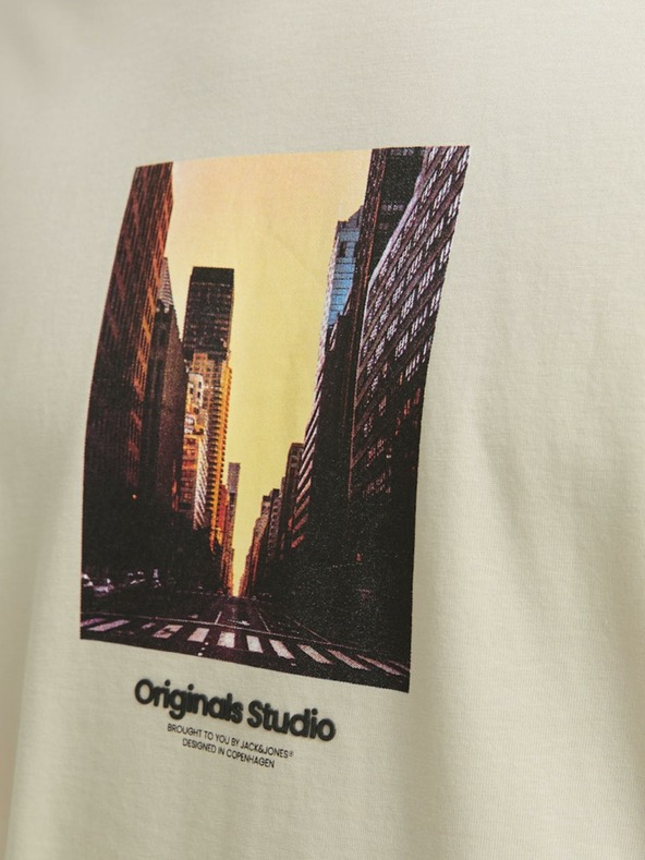 Jack & Jones Мъжка риза Jack & Jones Vesterbro Beige