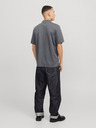 Jack & Jones Сива мъжка тениска за поло Jack & Jones Crodney