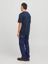 Jack & Jones Тъмносиня мъжка риза с логото на Jack & Jones