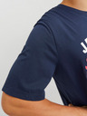 Jack & Jones Тъмносиня мъжка риза с логото на Jack & Jones