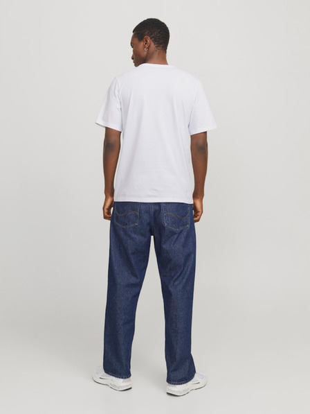 Jack & Jones Бяла мъжка риза с логото на Jack & Jones