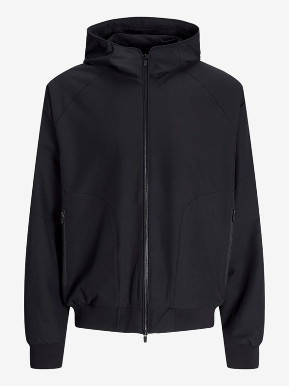 Jack & Jones Черно мъжко яке Jack & Jones Perfect