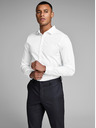 Jack & Jones Бяла тънка риза Jack & Jones Parma